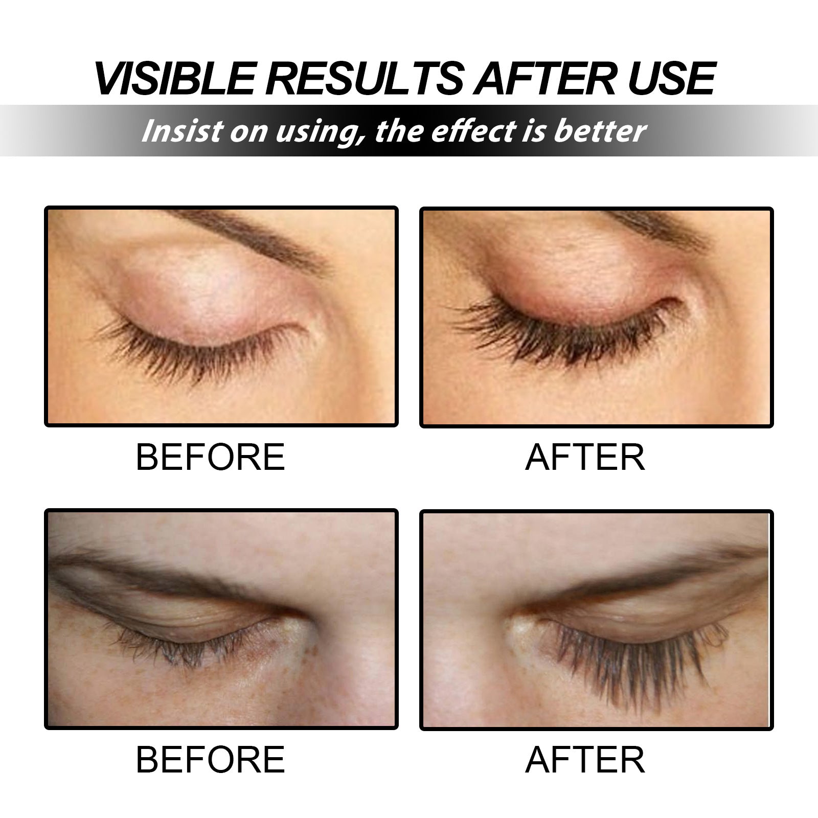 EELHOE Castor Oil Eyelash Serum – Curling, Moisturizing, and Natural Lash Care (10ml)