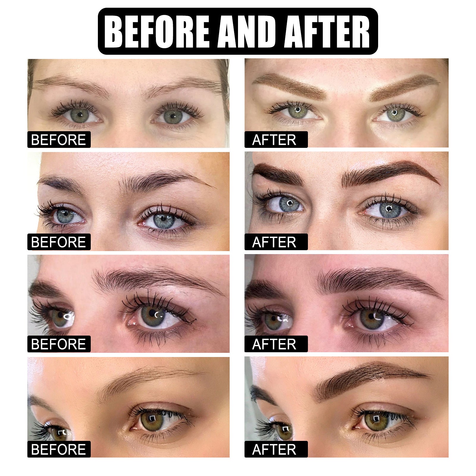 EELHOE Clear Brow Styling Gel | Transparent Long-Lasting & Natural Brow Setter