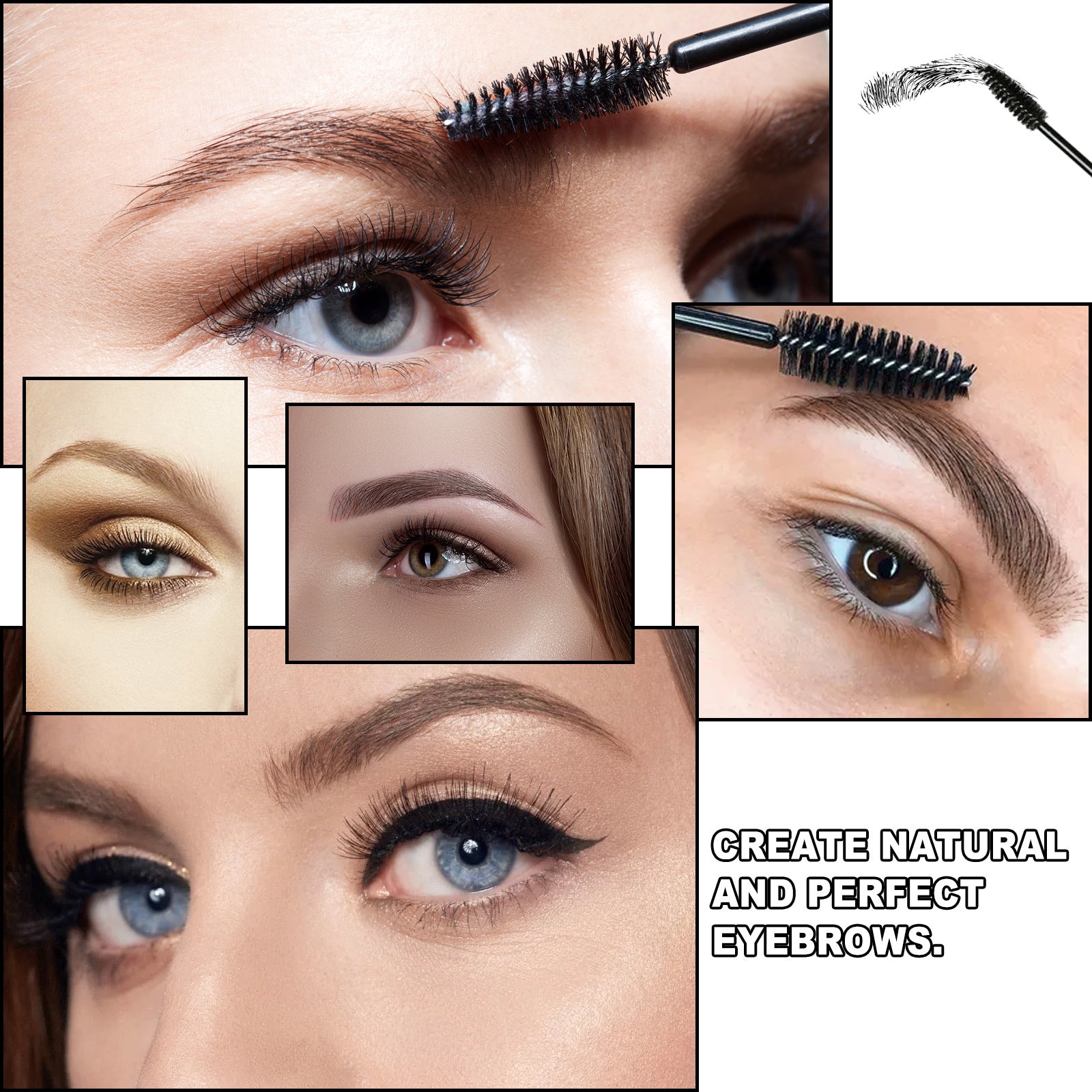 EELHOE Clear Brow Styling Gel | Transparent Long-Lasting & Natural Brow Setter